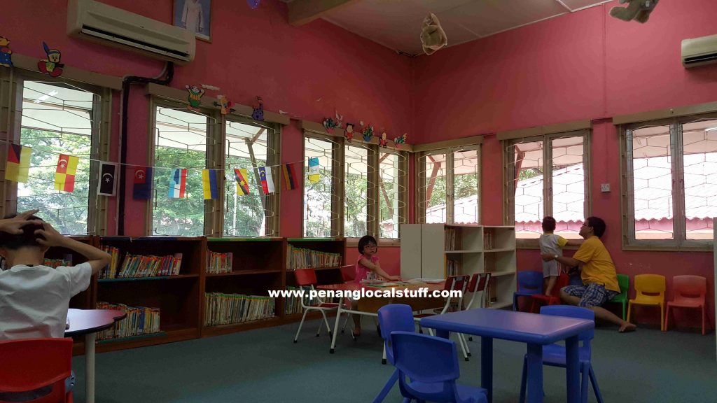 Penang Children's Library Reading Area