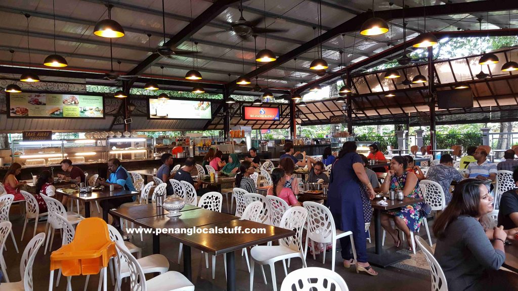 Sri Ananda Bahwan Garden Cafe Dining Area