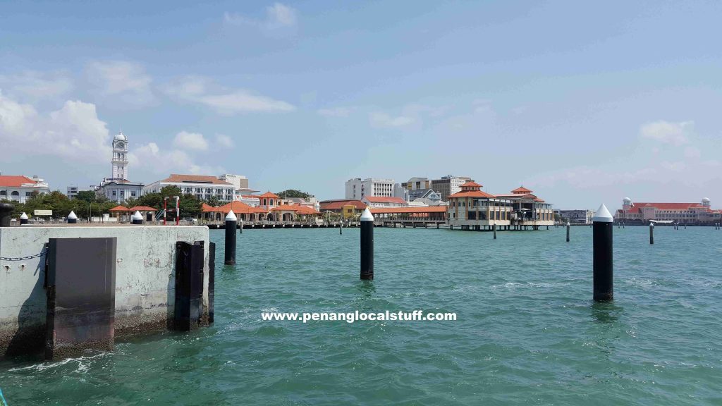 View Of Weld Quay From Ferry