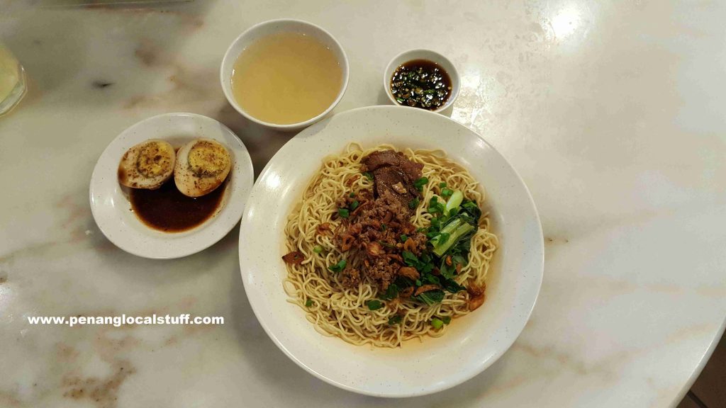 Sarawak Kolo Mee Meal At House Of Kolomee Restaurant