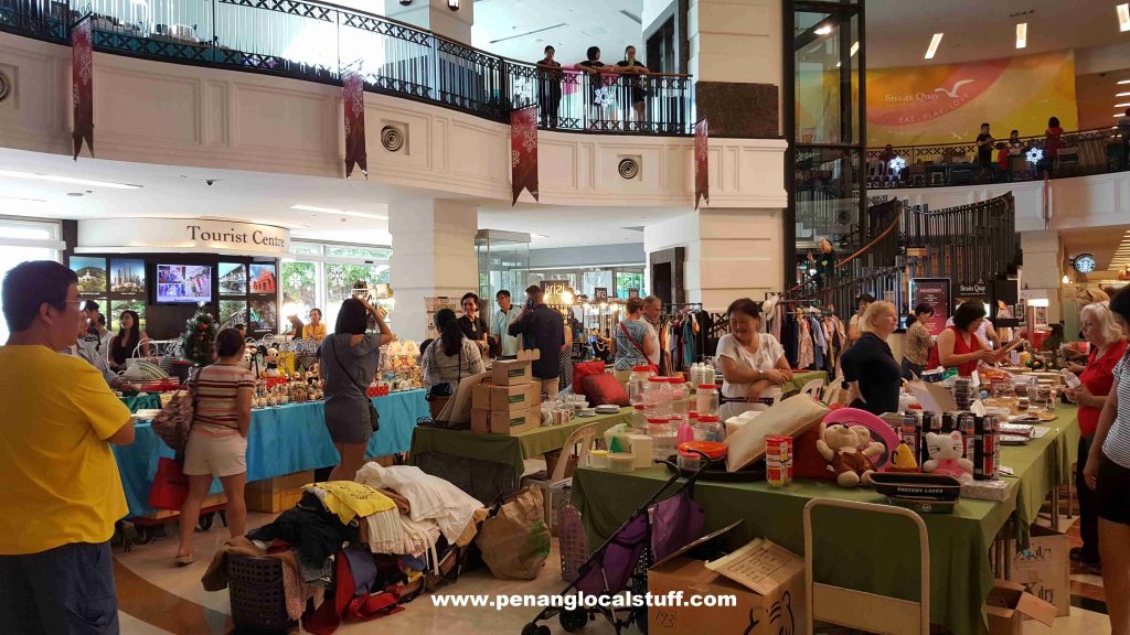 Christmas Charity Bazaar Inside Straits Quay Mall