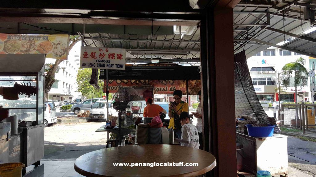 Famous Ah Leng Char Koay Teow Stall