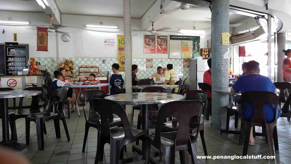 Inside Khoon Hiang Cafe