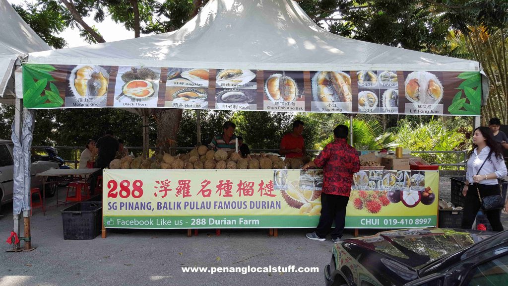 288 Sg Pinang Durian Stall At Anjung Indah