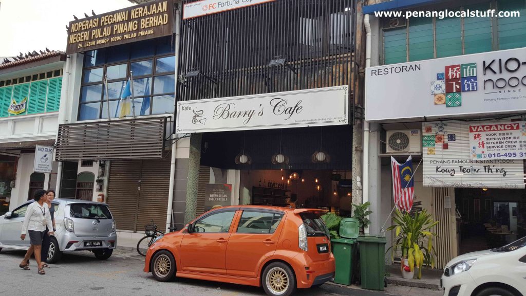 Barry's Cafe Lebuh Bishop Penang