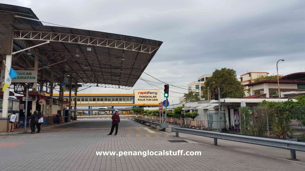 Penang Ferry Terminal Building Behind Bus Station