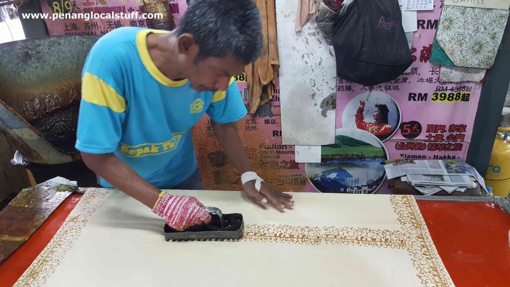 Batik Printing At Craft Batik