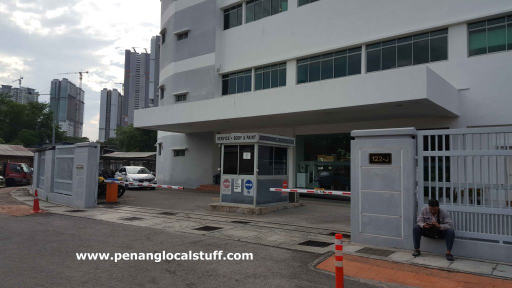 Honda Service Centre Sungai Pinang Entrance