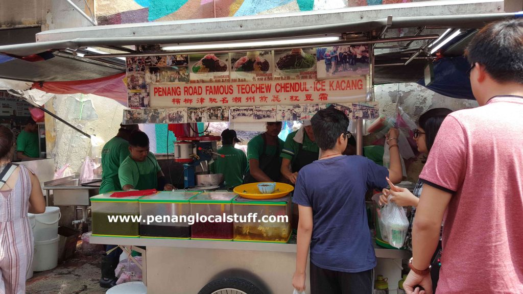 Penang Road Famous Teochew Chendul Stall